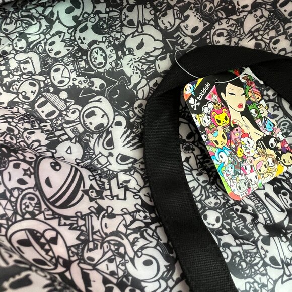 NWT Tokidoki Mermicorno Buds Graphic Canvas Tote Bag SDCC Mermaid Unicorn - Picture 4 of 5